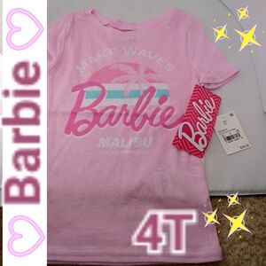 Barbie Malibu Pink TODDLER 4T  T-Shirt